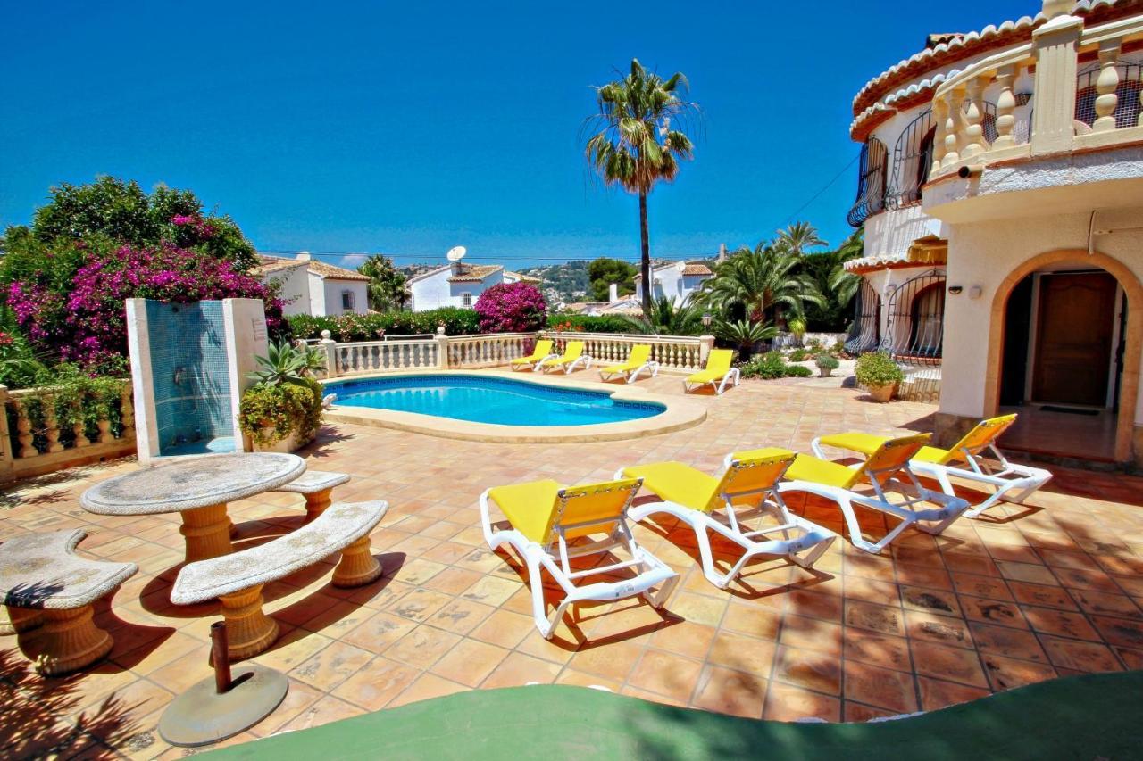Rondel - Sea View Villa With Private Pool In Costa Blanca Moraira Exterior foto