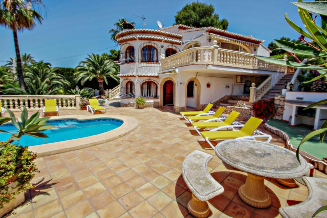 Rondel - Sea View Villa With Private Pool In Costa Blanca Moraira Exterior foto
